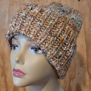 Madewell Beanie Women's OS Wool Blend Cuffed Outdoor Earthy Winter Cozycore